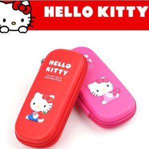 Sanrio Lincensed Hello Kitty Red 3D EVA Multi Pencil Pouch